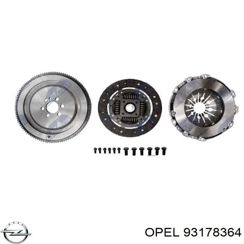 93178364 Opel Volante de motor