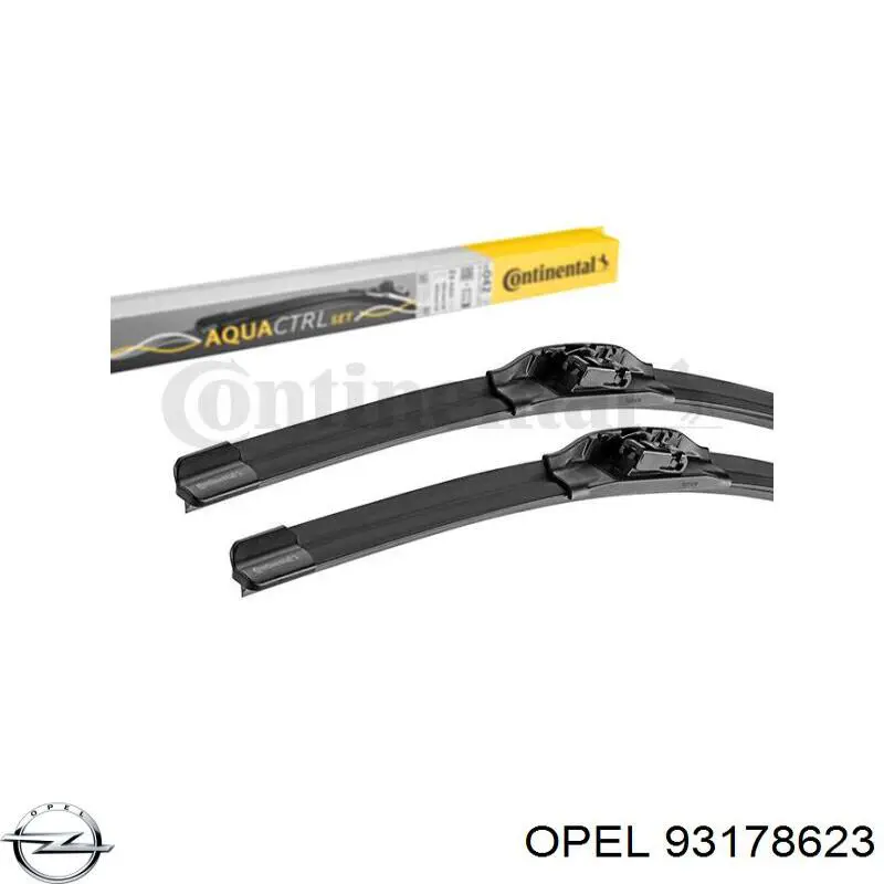 Limpiaparabrisas delanteras 93178623 General Motors