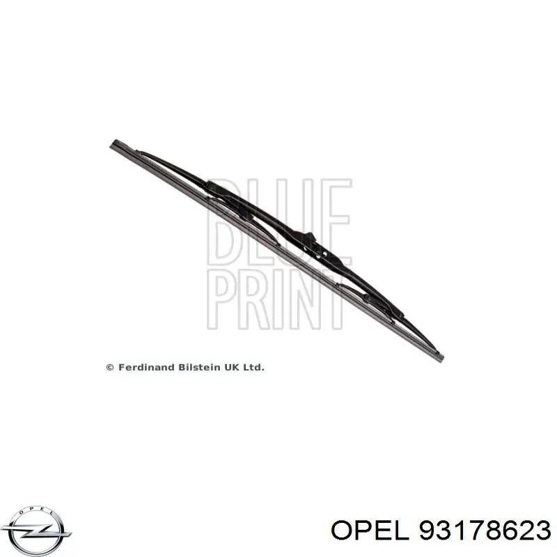 Escobillas de limpiaparabrisas delanteras General Motors 93178623