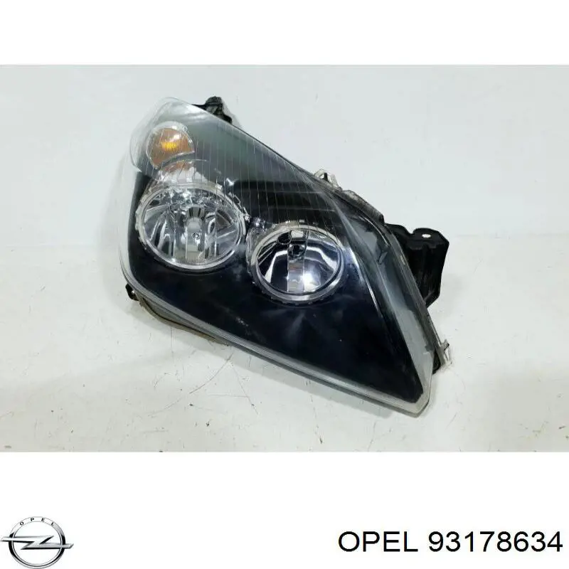 93178634 Opel Luz derecha