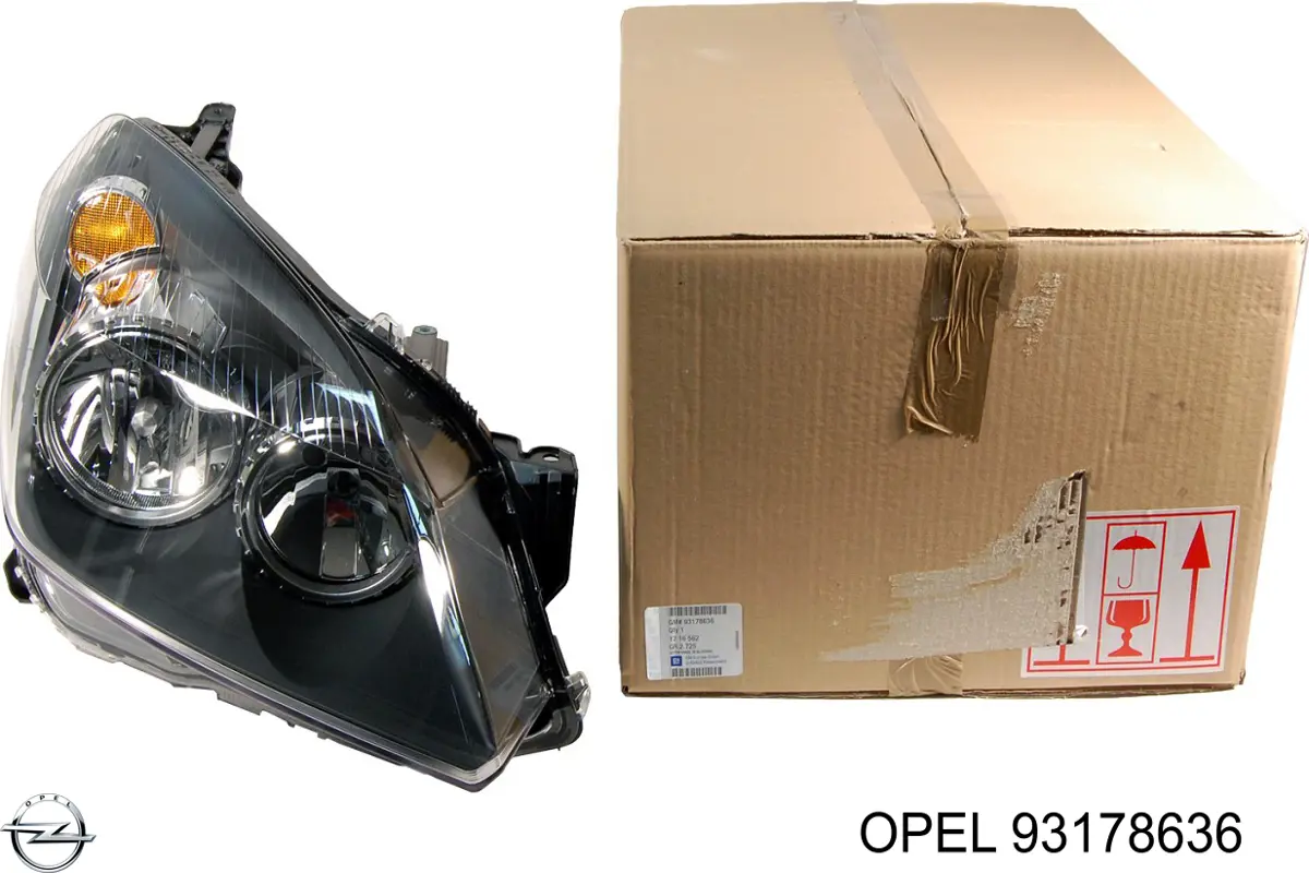 Faro derecho 1EG27037002 Opel