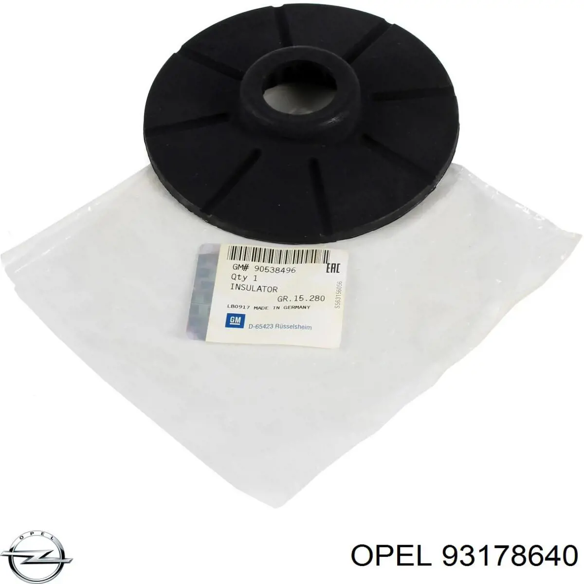 Comprar 93178640 Opel Amortiguador trasero