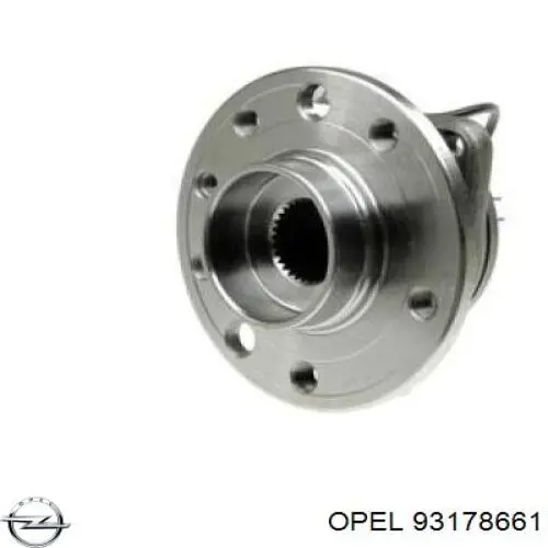 93178661 Opel cubo de rueda delantero