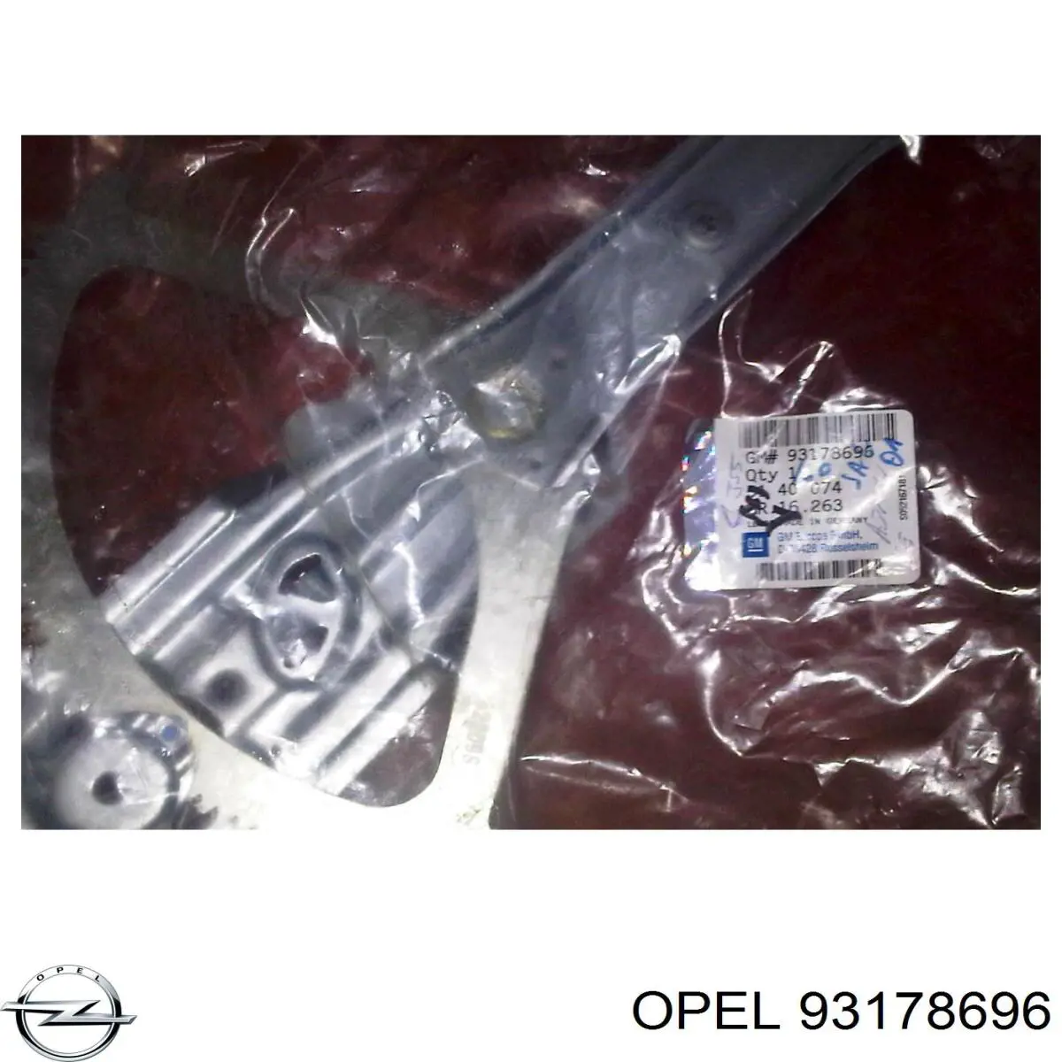 Mecanismo de elevalunas delantero derecha Opel 93178696 precio, desde 43,56 EUR