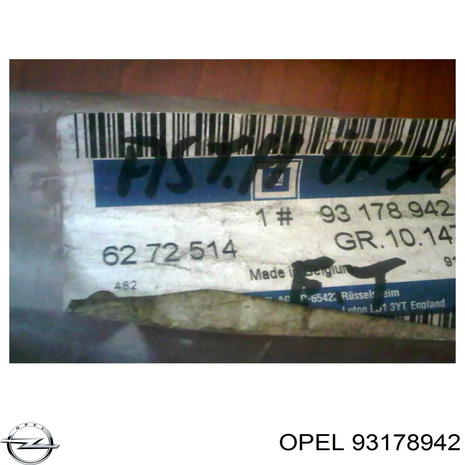 Brazo del limpiaparabrisas lavado de parabrisas para Opel Astra H L35