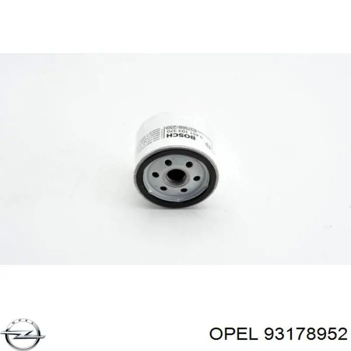 93178952 Opel filtro de aceite