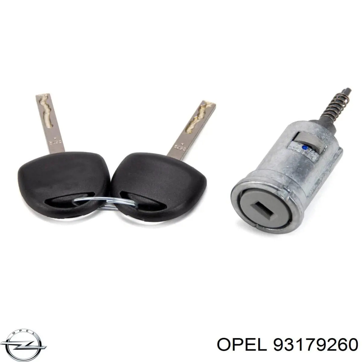 Cilindro de cerradura de encendido para Opel Astra (F07)