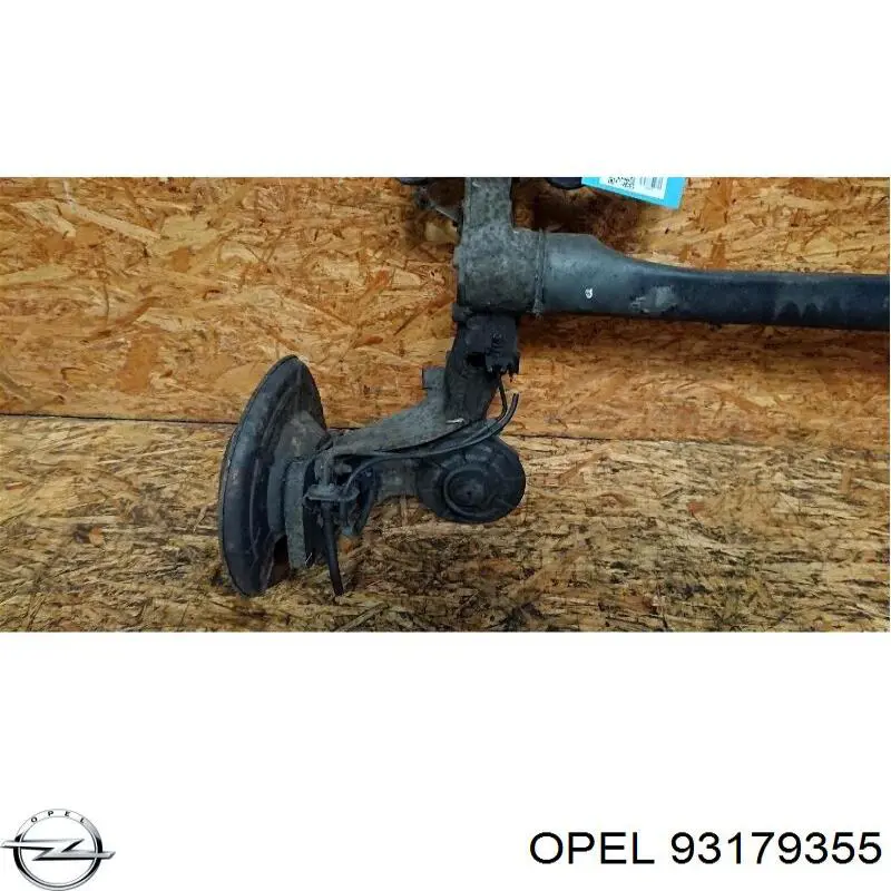 Subchasis trasero Opel Astra H