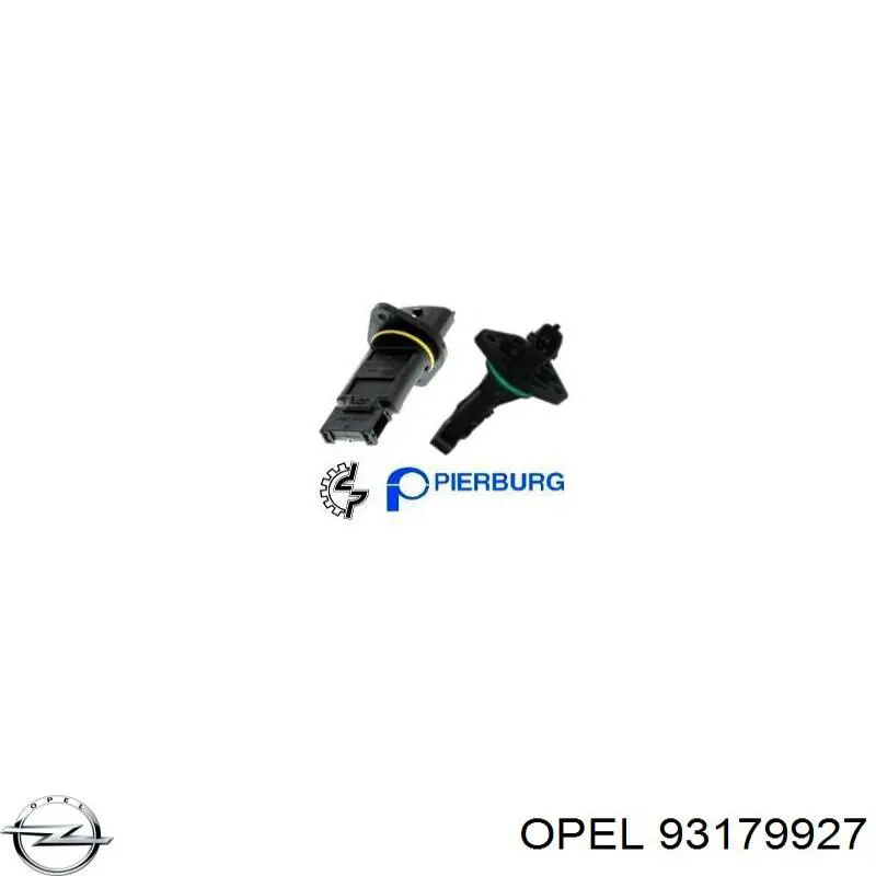 Comprar 93179927 Opel Sensor de masa de aire