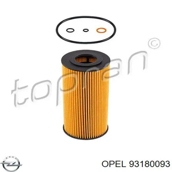 Filtro de aceite OPEL 93180093