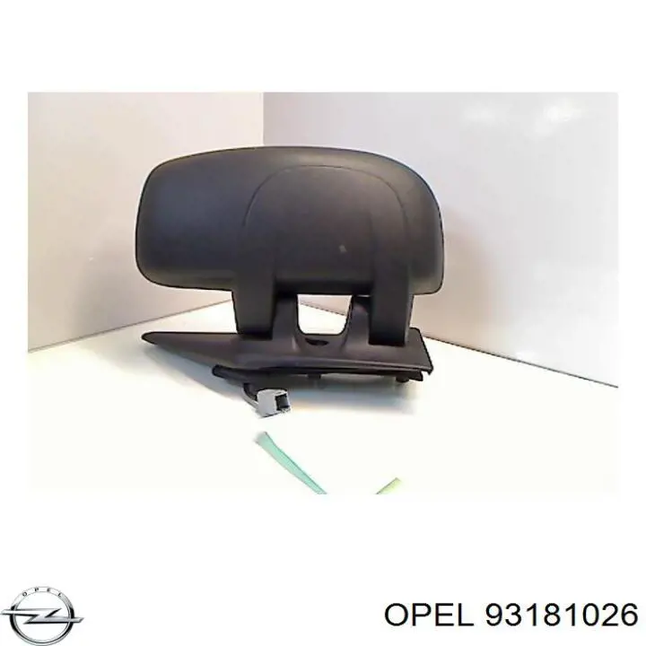 Espejo de retrovisor izquierdo 014242 Renault (RVI)