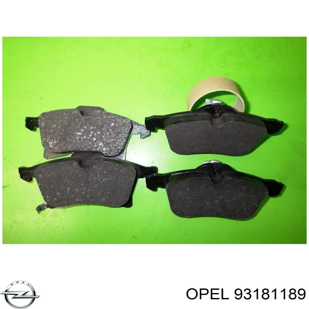 Pastillas de freno delanteras Opel Corsa X12