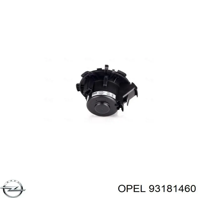 93181460 Opel motor eléctrico, ventilador habitáculo