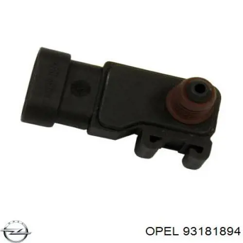 93181894 Opel sensor de flujo de aire/medidor de flujo (flujo de aire masibo)