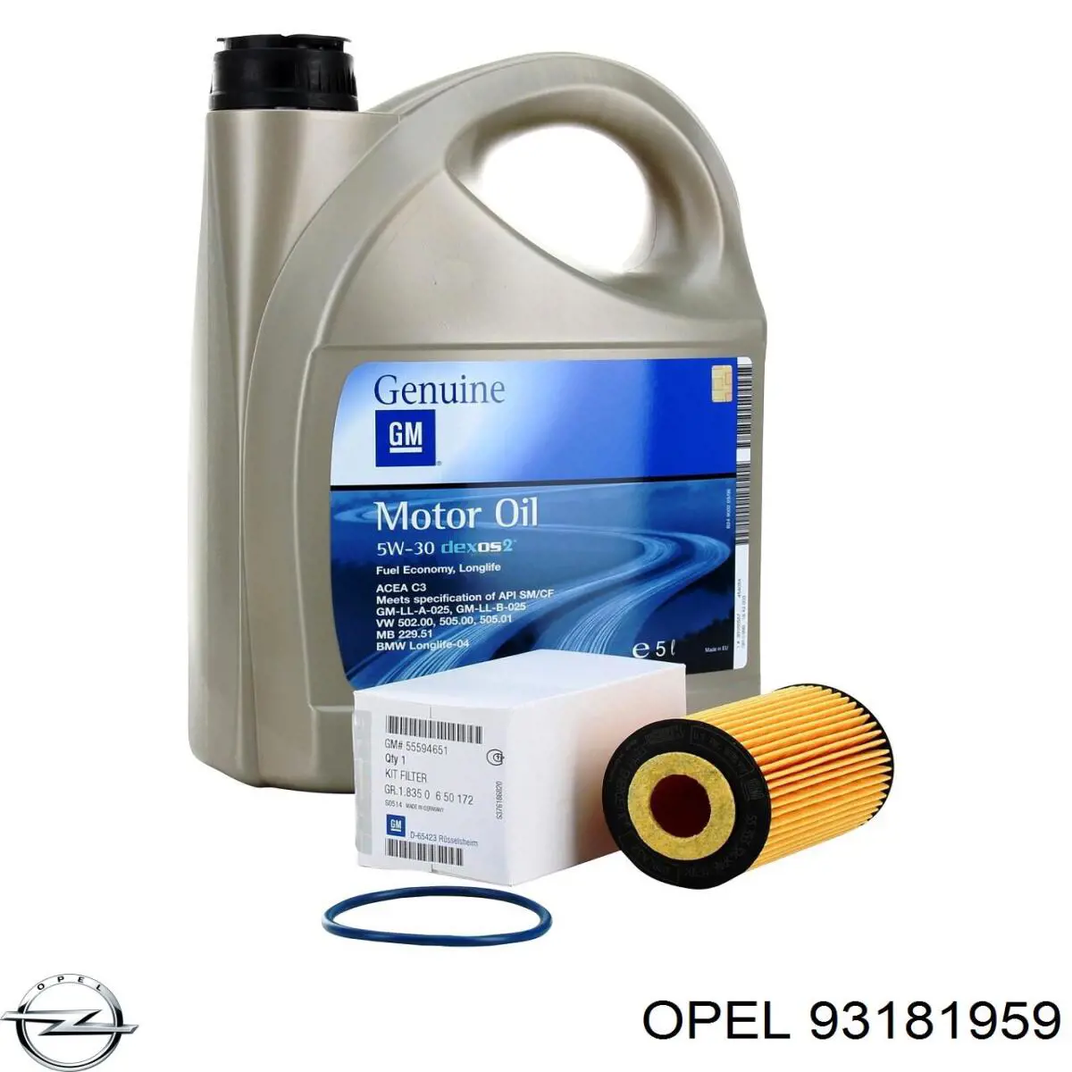 93181959 Opel Kit de reparación de bomba de aceite