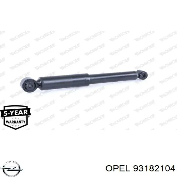 Amortiguador trasero Opel 93182104 precio, desde 39,82 EUR