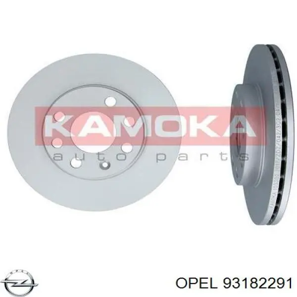 Freno de disco delantero Opel Astra 51, 52, F35, M35