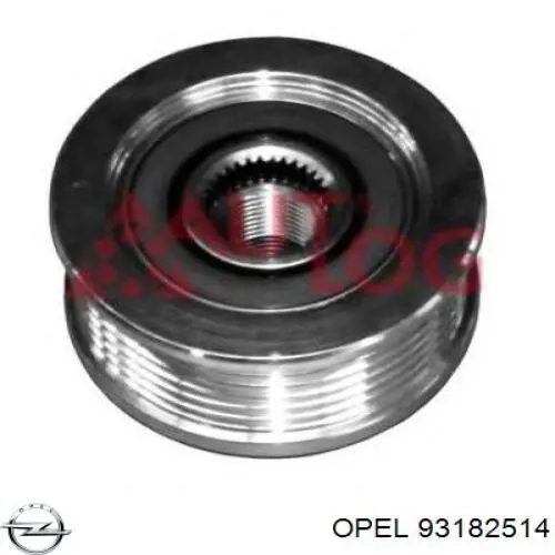 93182514 Opel polea alternador