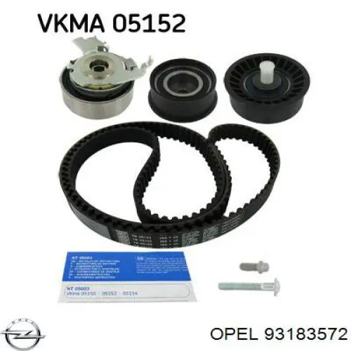 93183572 Opel kit de distribución