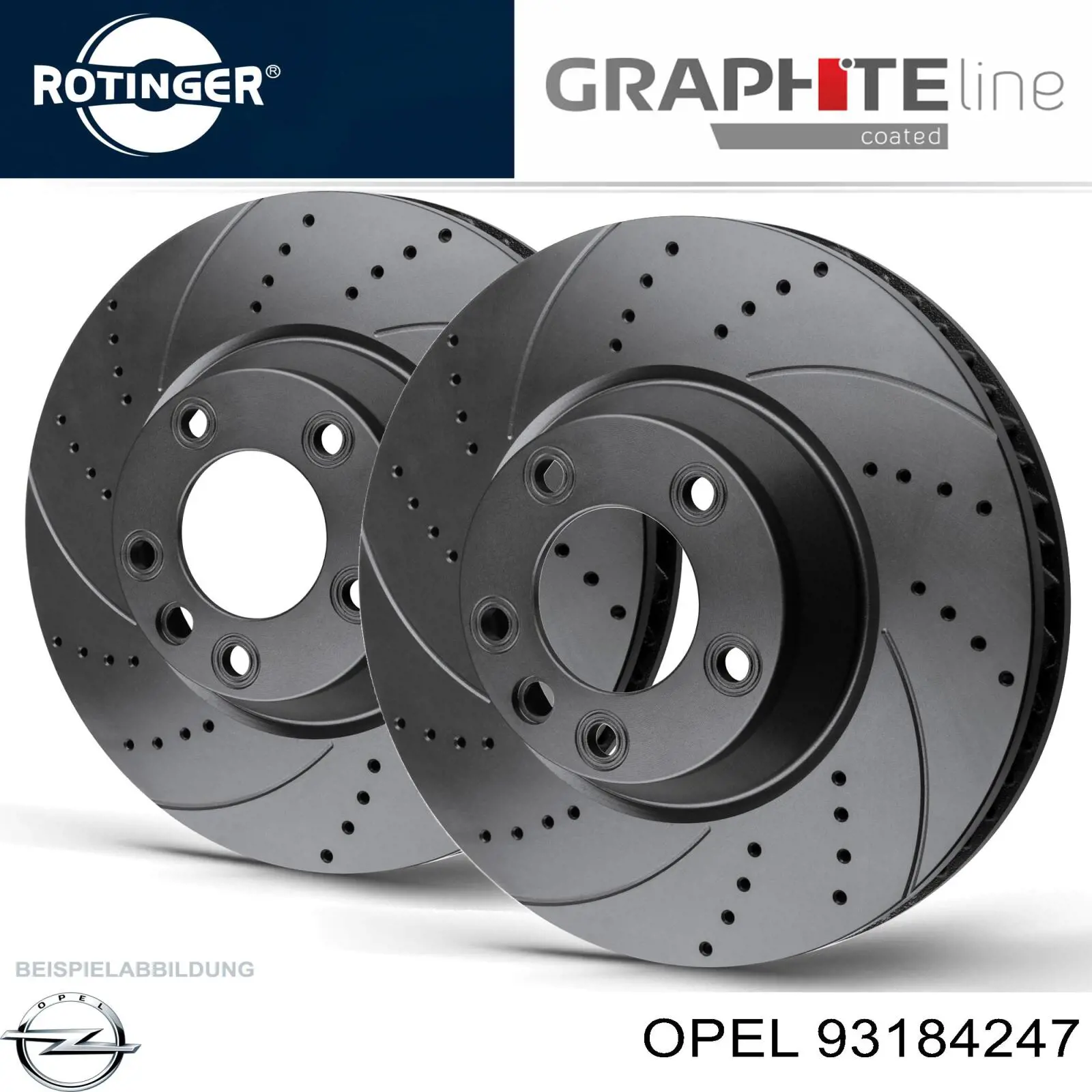 Comprar 93184247 Opel Disco de freno trasero