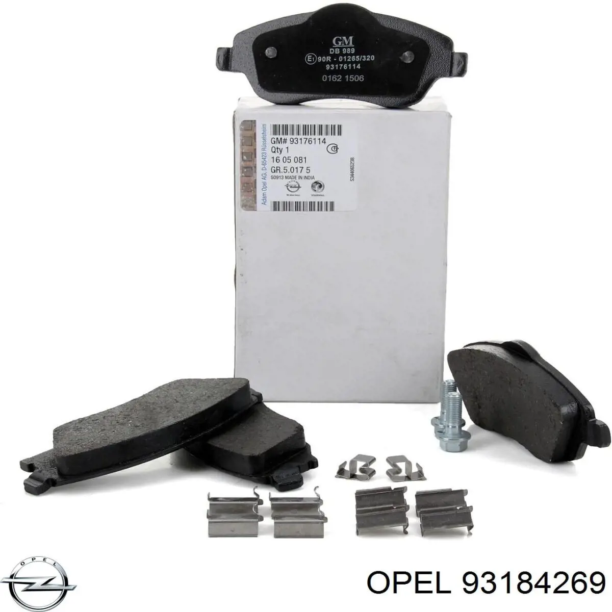 Pastillas de freno delanteras Opel Corsa F08, F68