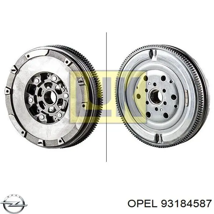 Comprar 93184587 Opel Volante de motor bimasa