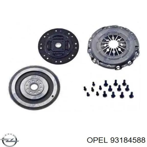 Comprar 93184588 Opel Volante de motor bimasa