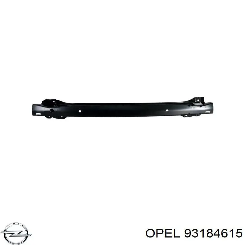 93184615 Opel soporte de parachoques delantero izquierdo