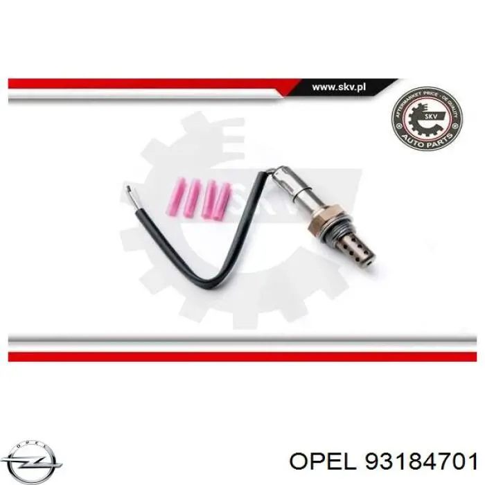 93184701 Opel sonda lambda sensor de oxigeno post catalizador