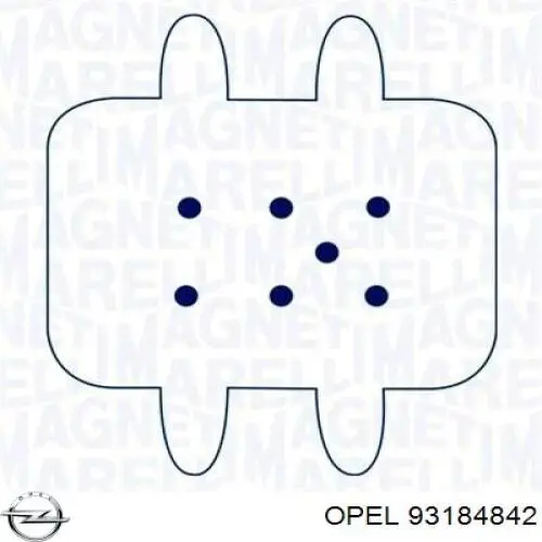 Comprar 93184842 Opel Mecanismo de elevalunas delantero izquierdo