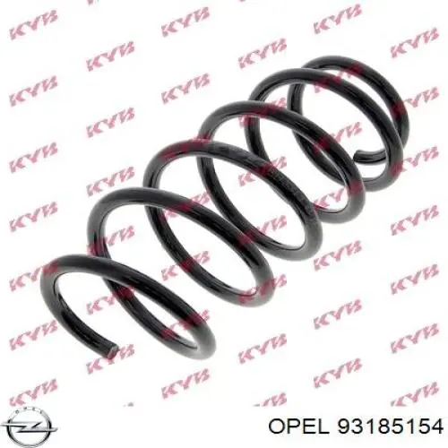 Muelles delantero Opel 312292