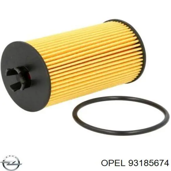 93185674 Opel filtro de aceite