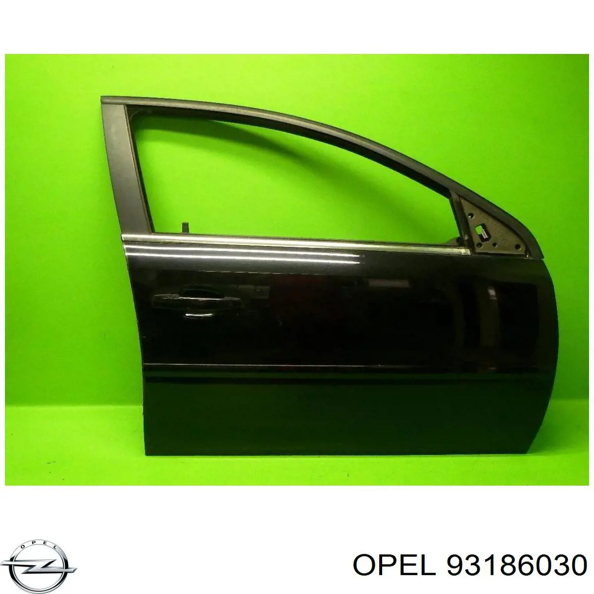 93186030 Opel puerta delantera derecha