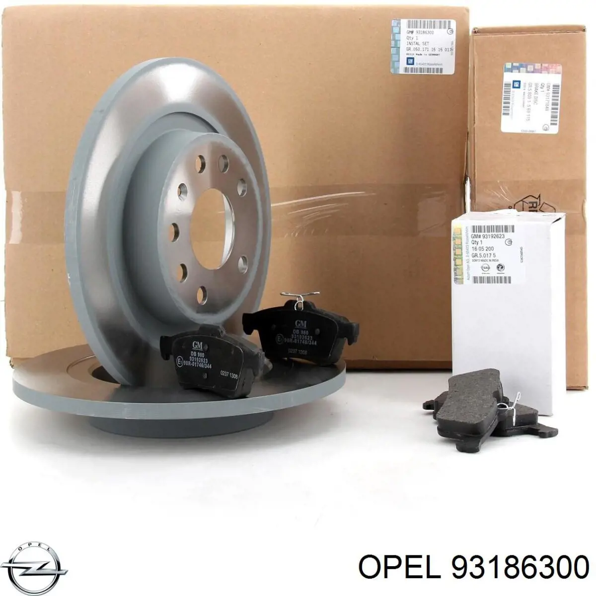 Comprar 93186300 Opel Disco de freno trasero