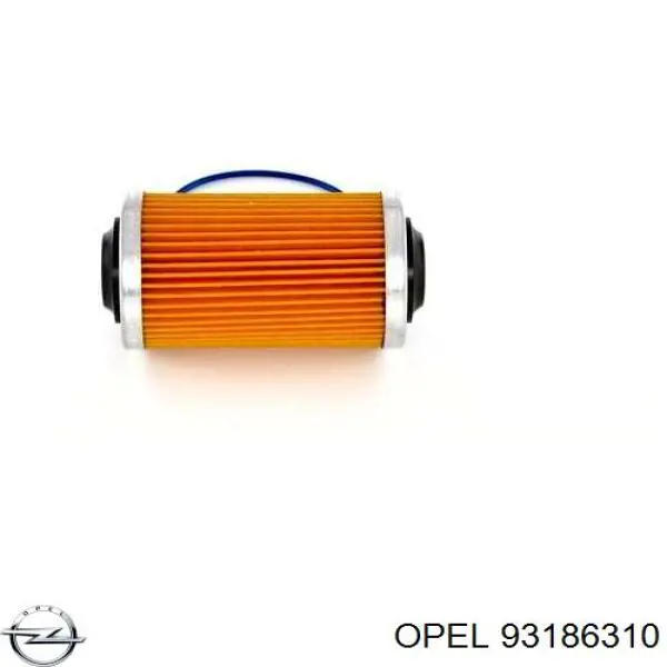 93186310 Opel filtro de aceite