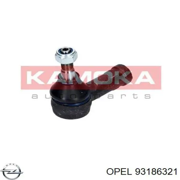 Rótula barra de dirección 93186321 Opel