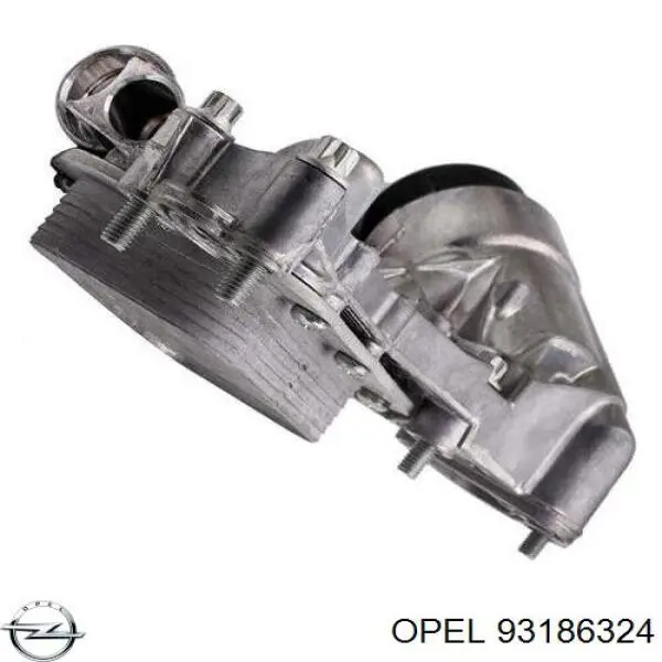 93186324 Opel caja, filtro de aceite