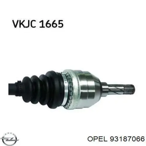 Comprar 93187066 Opel Semieje delantero derecho