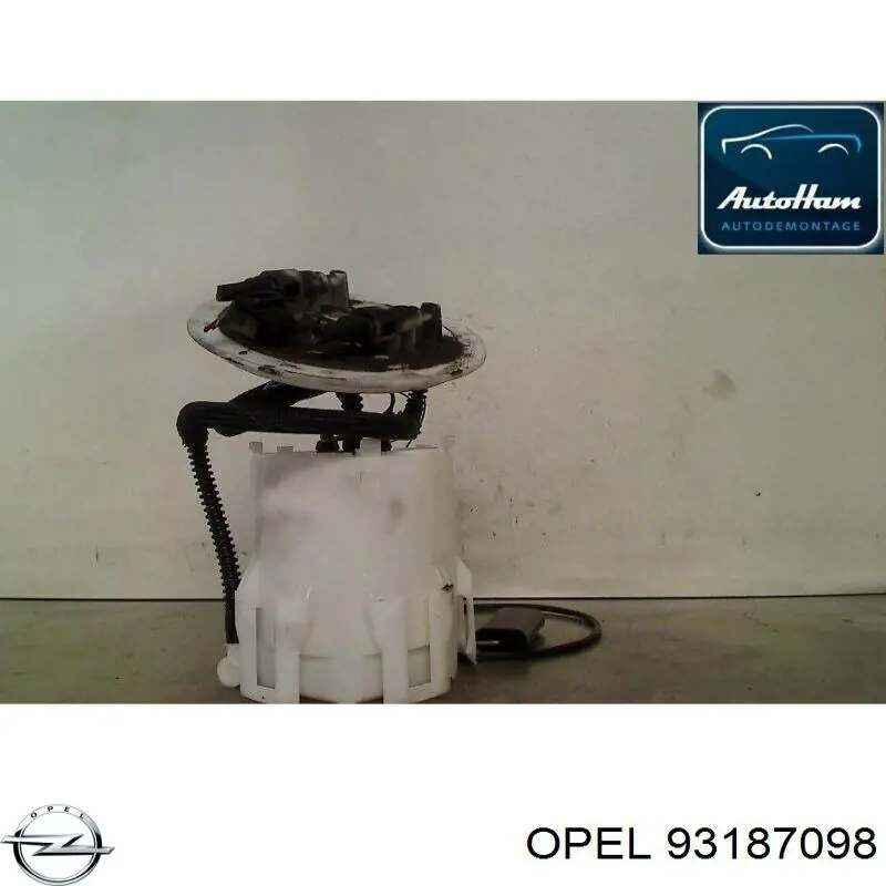 93187098 Opel módulo alimentación de combustible