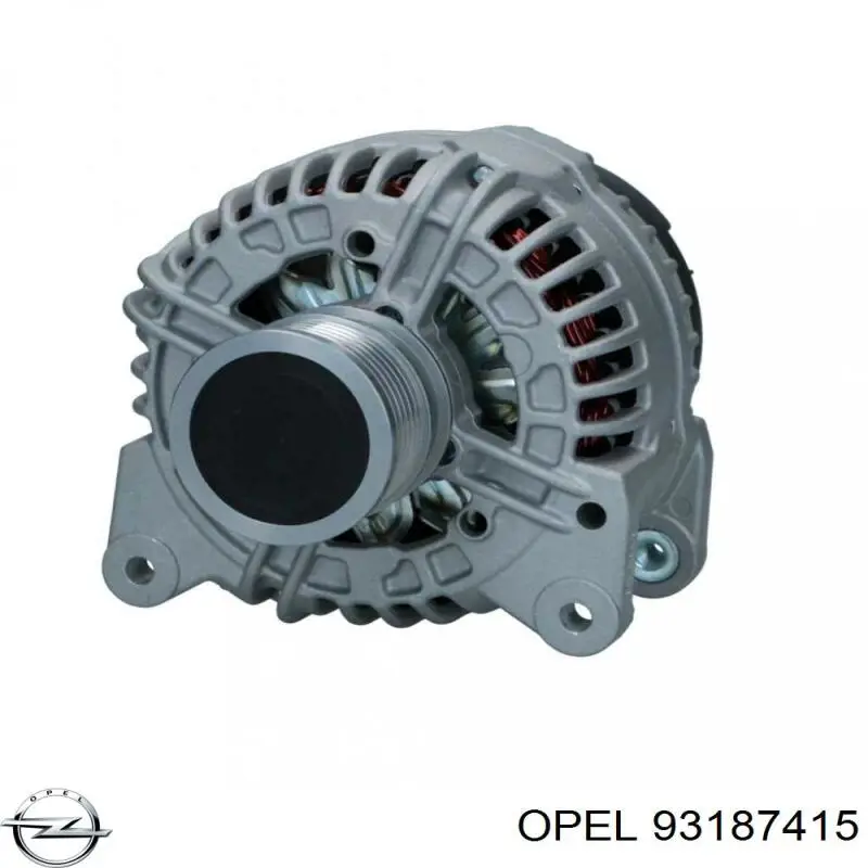 93187415 Opel alternador