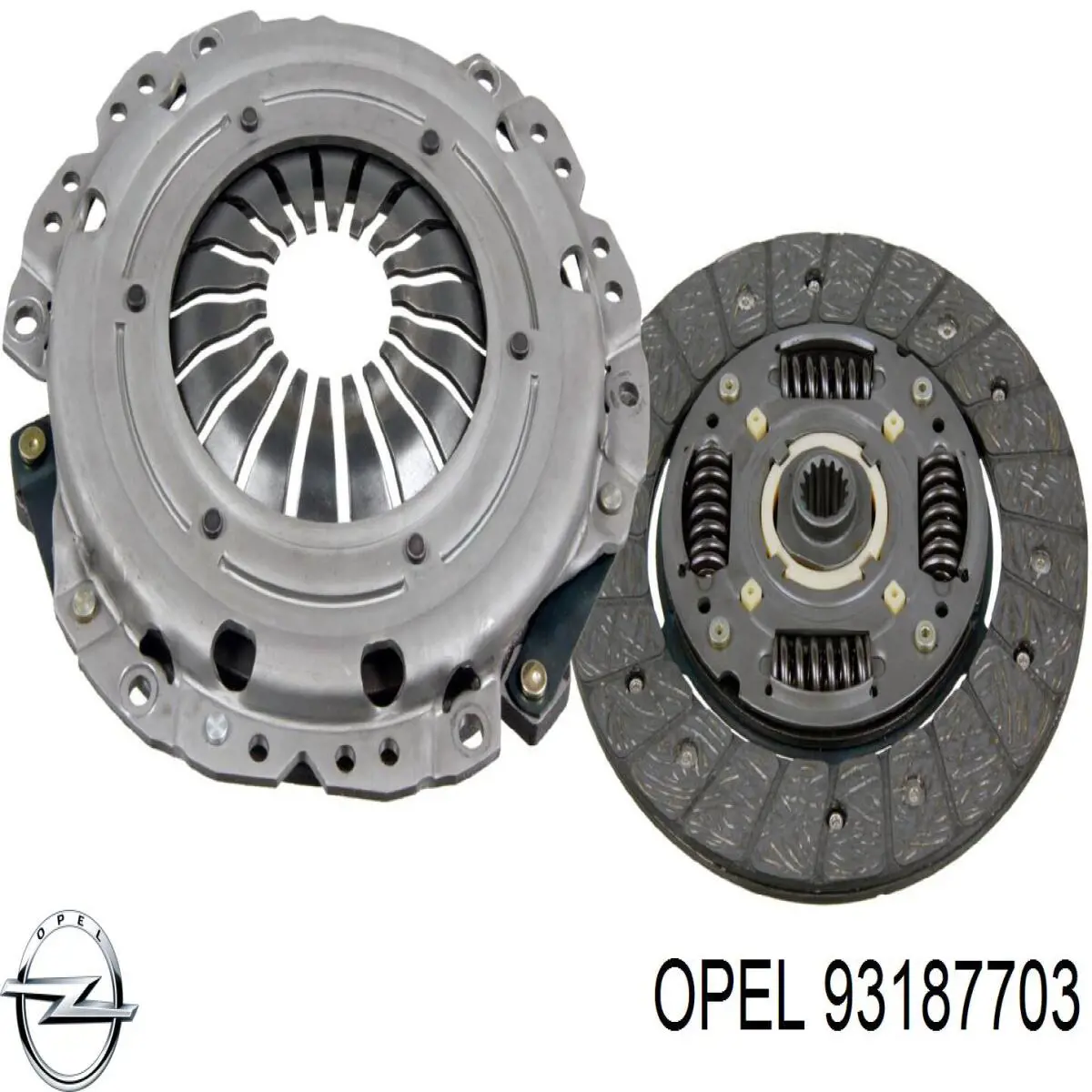 0664094 Opel disco de embrague