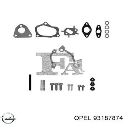 93187874 Opel turbocompresor