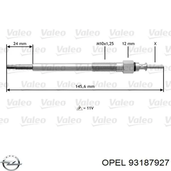 Bujía de incandescencia Honda Civic 7 EU, EP, EV