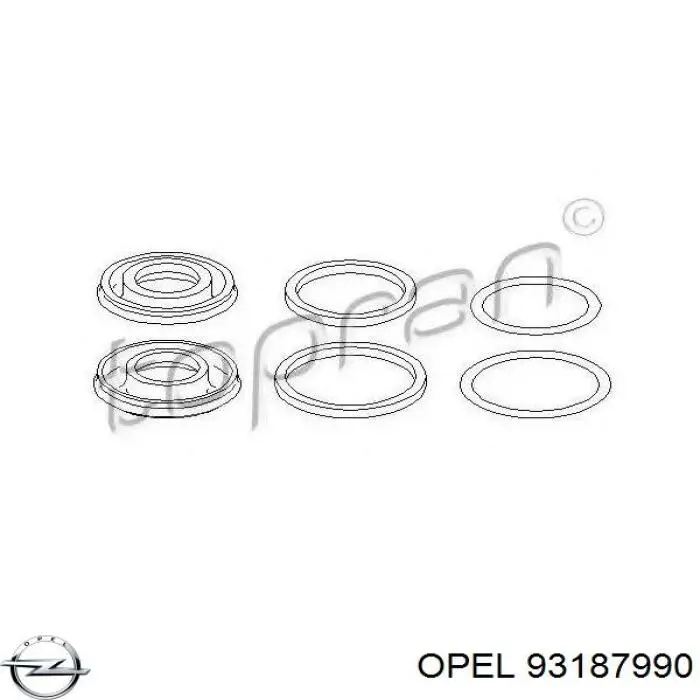 Kit de reparación, pinza de freno trasero Opel 93187990 precio, desde 8,95 EUR