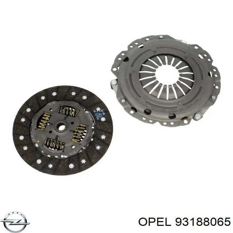 93188065 Opel kit de embrague (3 partes)