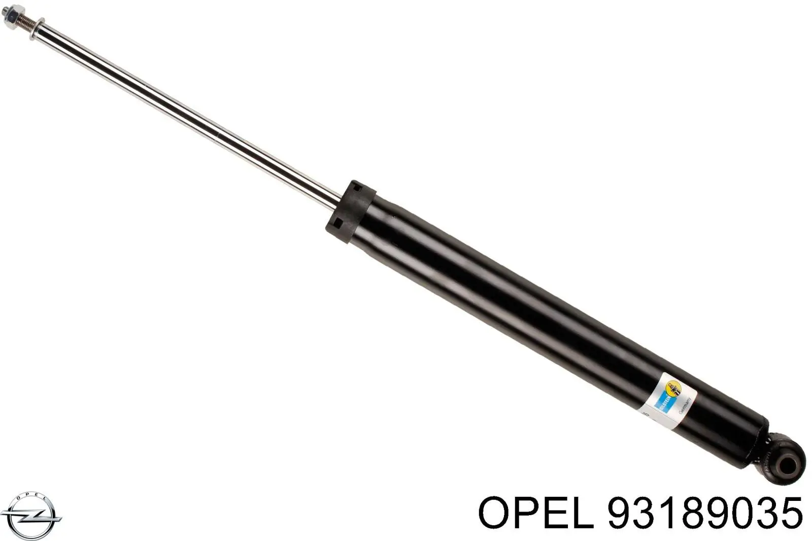 93189035 Opel amortiguador trasero