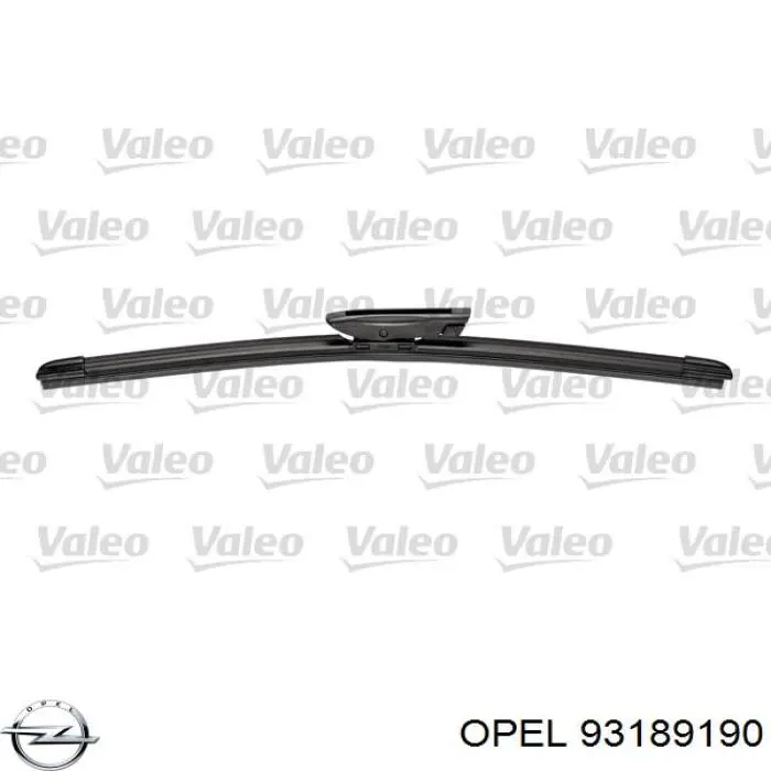 Escobillas delanteras Opel 93189190 precio, desde 23,84 EUR