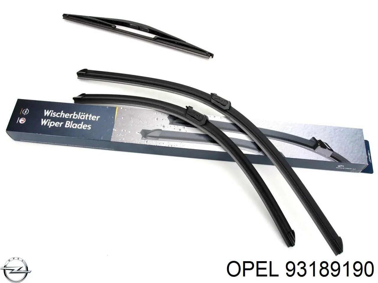 Juego de limpiaparabrisas de luna delantera, 2 piezas Opel Corsa X15