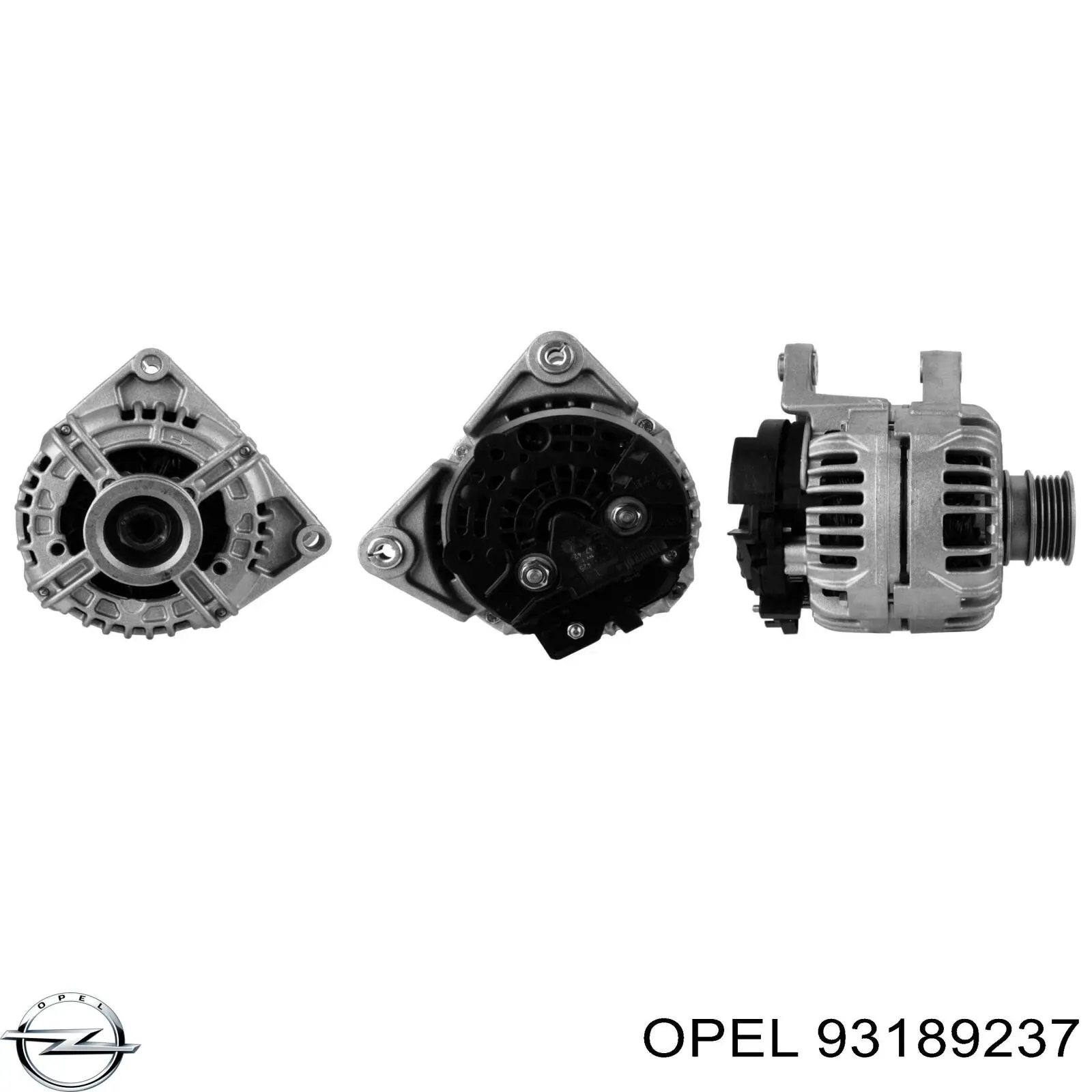 93189237 Opel alternador