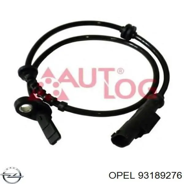 93189276 Opel sensor abs trasero
